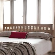 Charlotte Solid Oak Bed headboard. From 189