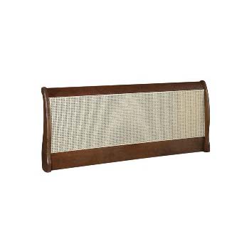 Eaton rattan bed headboard. 