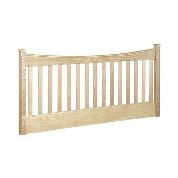 Fitzroy slatted headboard. From 379