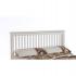 Chelsea 4ft white headboard. - view 1