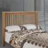 Kensington Solid Oak headboard - view 1
