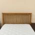 Chelsea small double pine headboard. - view 1