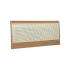 Lyndhurst curved rattan bed headboard.  - view 1