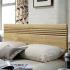 Flute oak Zip and Link divan bed headboards - view 1