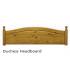 Duchess pine single headboard - view 3