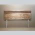 Fluted wooden bed headboard - view 5