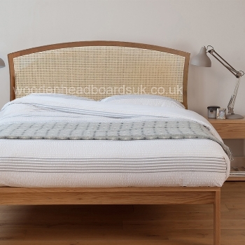 Wetherby rattan bed headboard. 